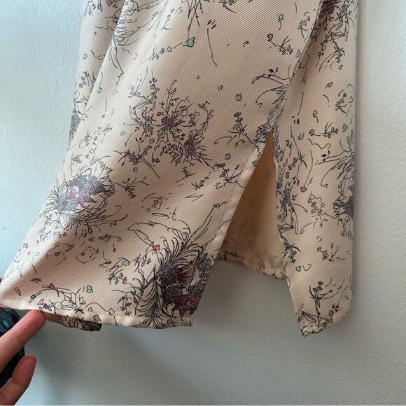 Twelfth Street by Cynthia Vincent Silk Floral Print Dress - Picture 3 of 11